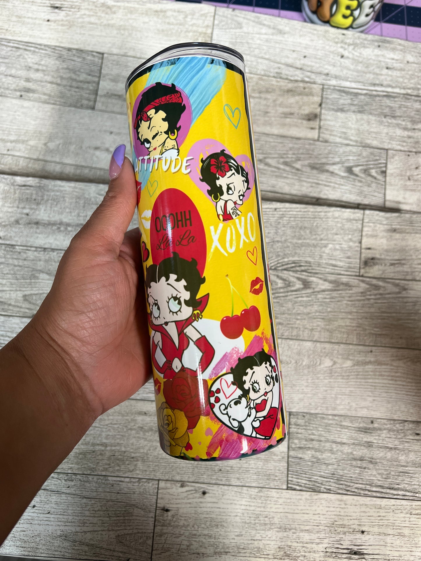 Betty Boop inspired Tumbler