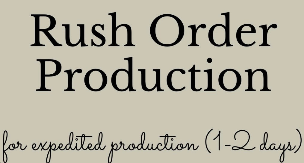 Rush My Order to the Front of the line please