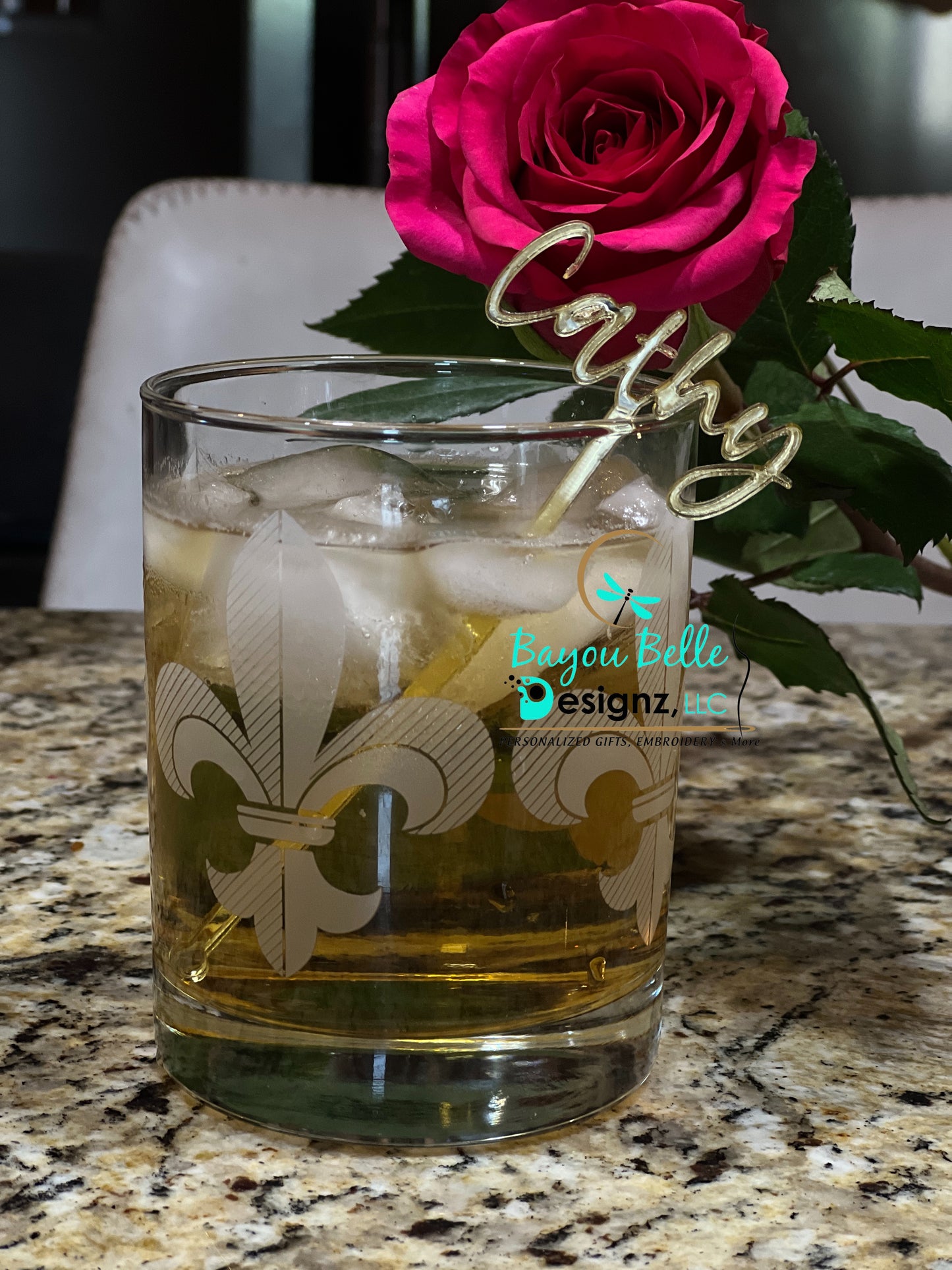 Personalized Acrylic Name Drink Stir Sticks, Stirrers, Name Sticks for Drinks