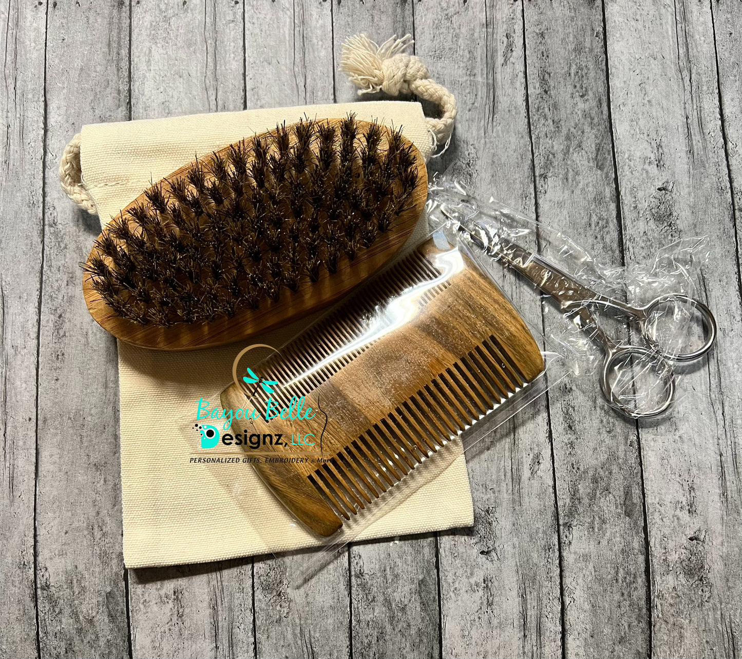 Beard Brush gift set