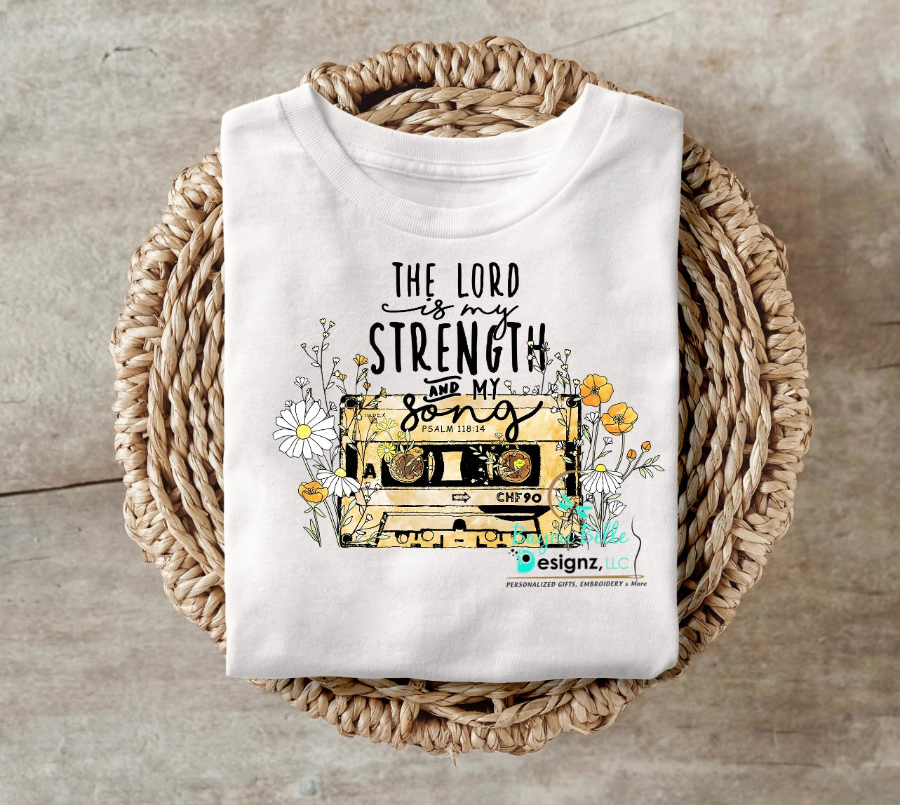 The Lord is my strength and song -Unisex Tee