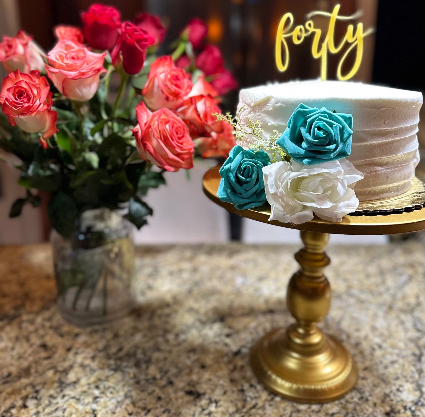 40th Birthday Cake Topper