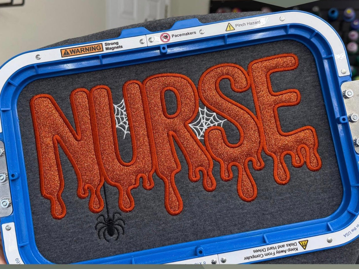 Spooky Halloween Nurse- Spooky Season Nurse- Fall Sweatshirt