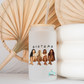 Sisters-Melanin-AA Glass Can Tumbler- Glass Coffee Can