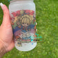Retro Cartoon- Rainbow Brite Frosted Glass Can