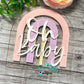 Oh Baby Boho Rainbow Cake topper