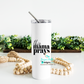This Mama Prays- Skinny Tumbler