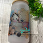 Baby Winnie Bear Glass Can Tumbler