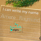 Personalized-Write My Name Board