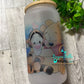 Baby Winnie Bear Glass Can Tumbler